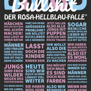 Das Bullshit-Bingo der Rosa-Hellblau-Falle (Poster)