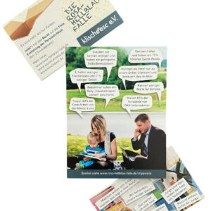 Miniaufsteller "Stippvisite(n)karte" (10er Pack)