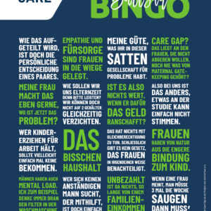 Das Equal Care Bullshit-Bingo (Poster)